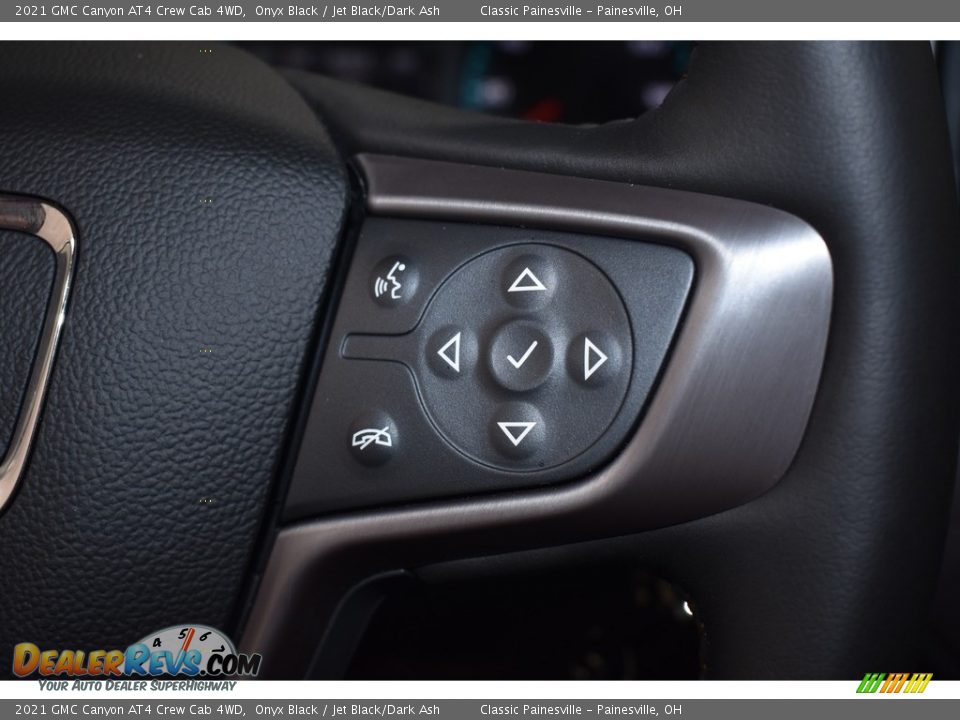 2021 GMC Canyon AT4 Crew Cab 4WD Onyx Black / Jet Black/Dark Ash Photo #14
