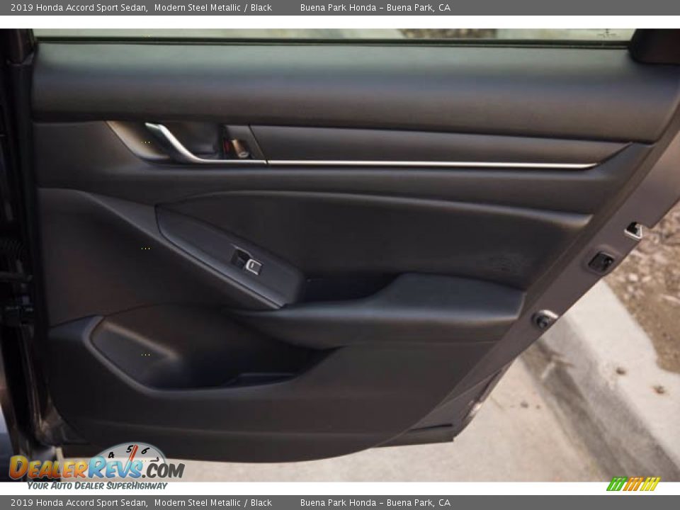 2019 Honda Accord Sport Sedan Modern Steel Metallic / Black Photo #32