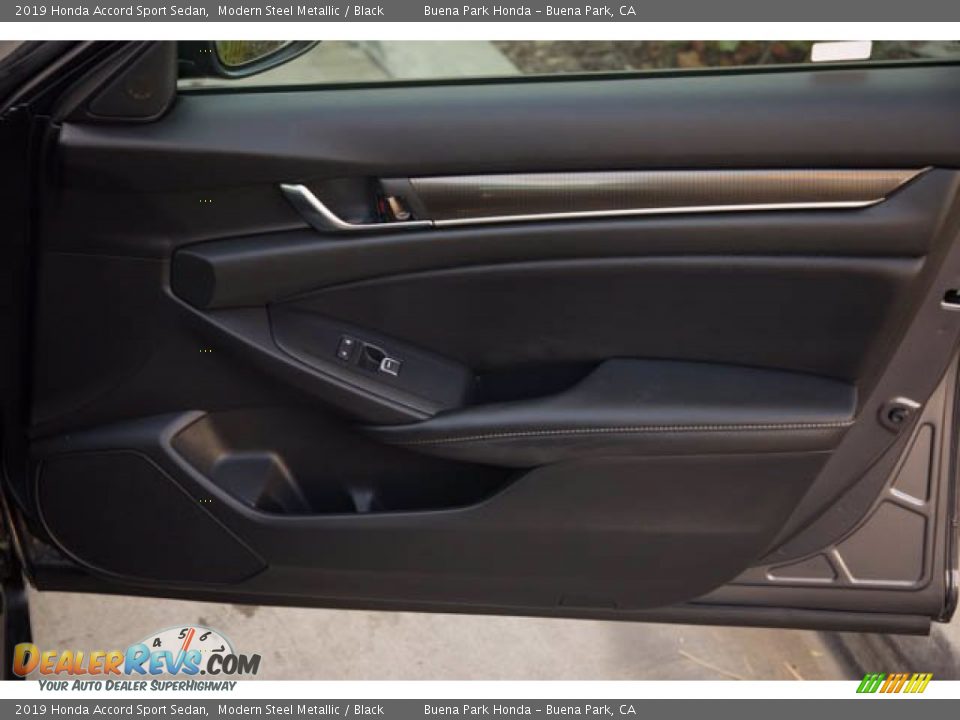 2019 Honda Accord Sport Sedan Modern Steel Metallic / Black Photo #33
