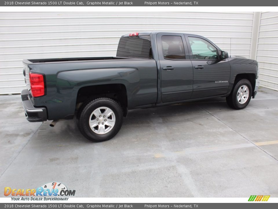 Graphite Metallic 2018 Chevrolet Silverado 1500 LT Double Cab Photo #11