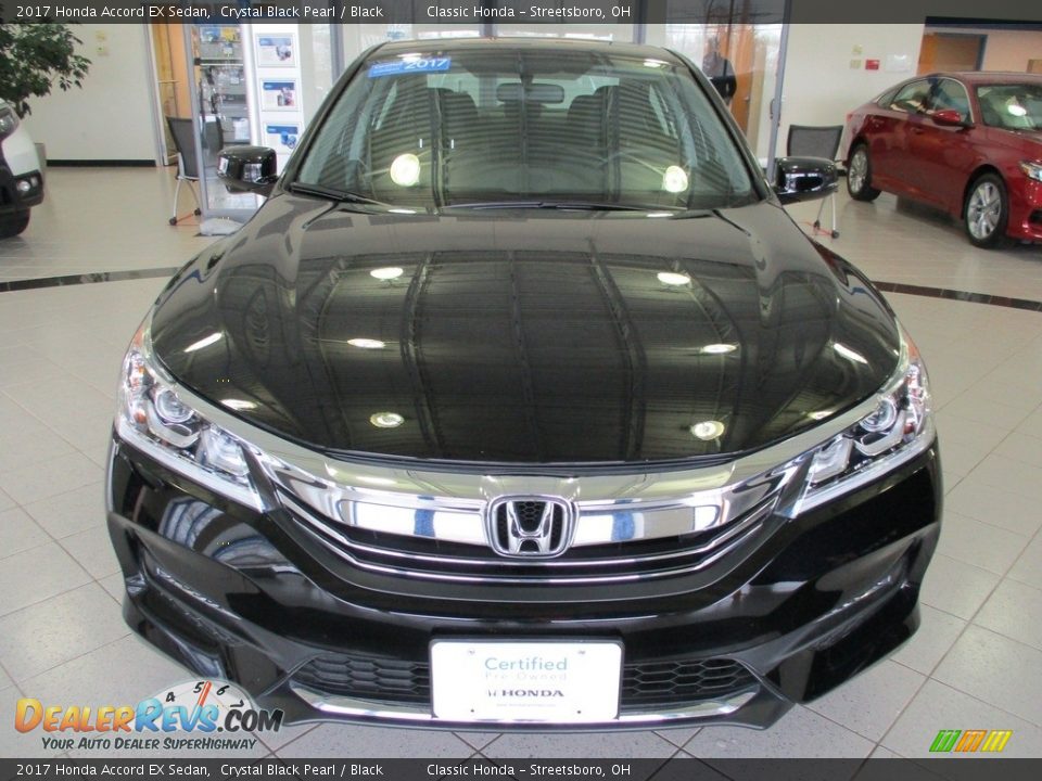 2017 Honda Accord EX Sedan Crystal Black Pearl / Black Photo #2