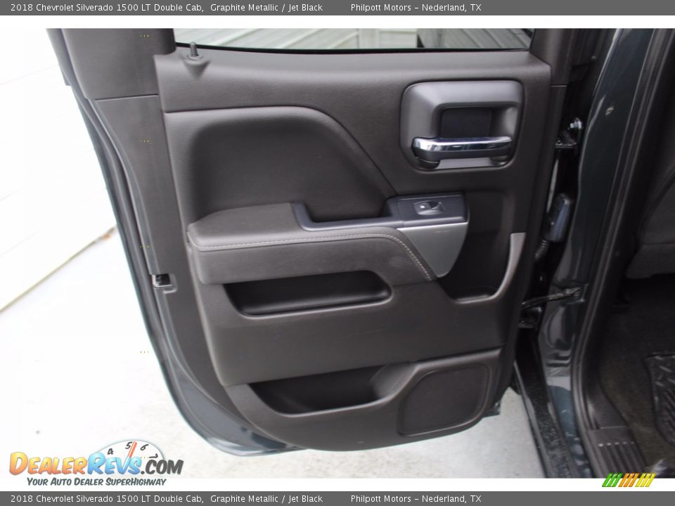 Door Panel of 2018 Chevrolet Silverado 1500 LT Double Cab Photo #21