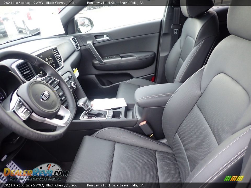 2021 Kia Sportage S AWD Black Cherry / Black Photo #13