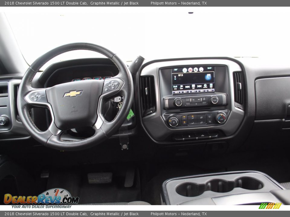 Dashboard of 2018 Chevrolet Silverado 1500 LT Double Cab Photo #23