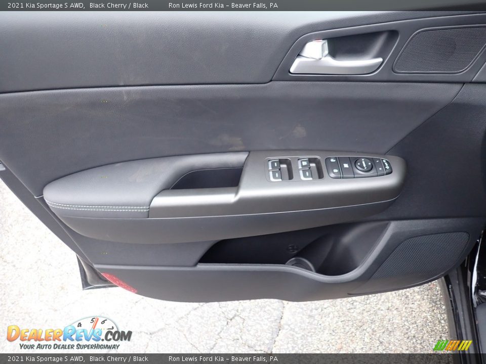 2021 Kia Sportage S AWD Black Cherry / Black Photo #14