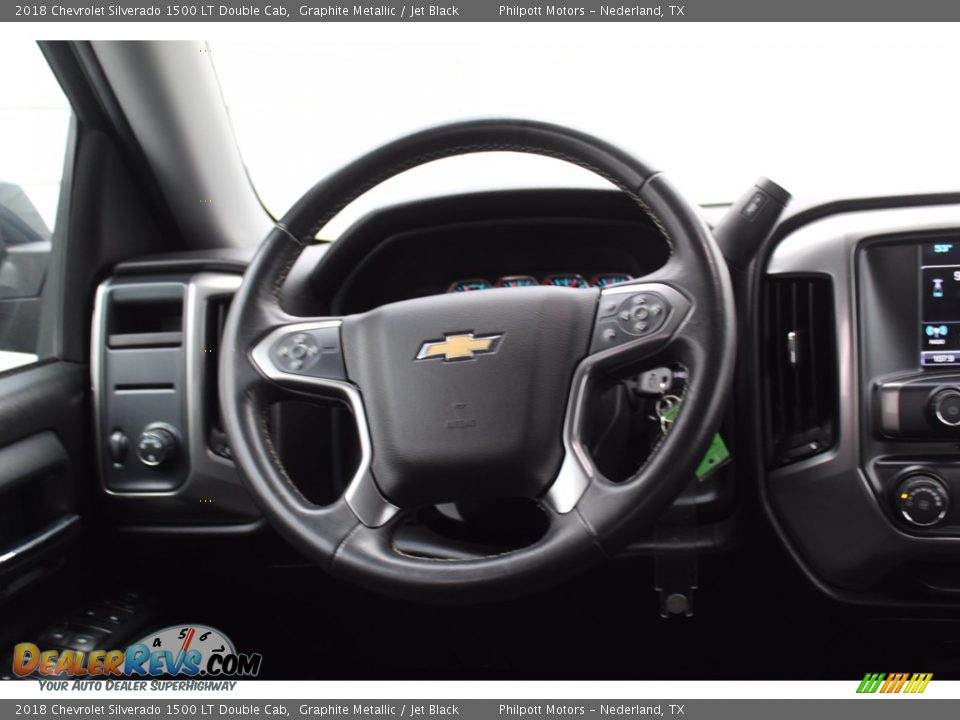2018 Chevrolet Silverado 1500 LT Double Cab Steering Wheel Photo #24