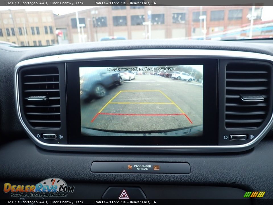 2021 Kia Sportage S AWD Black Cherry / Black Photo #17