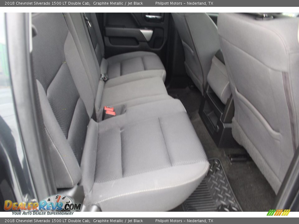 Rear Seat of 2018 Chevrolet Silverado 1500 LT Double Cab Photo #27