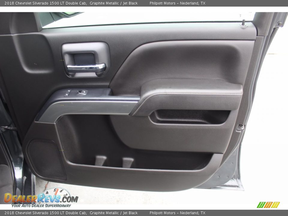 Door Panel of 2018 Chevrolet Silverado 1500 LT Double Cab Photo #28