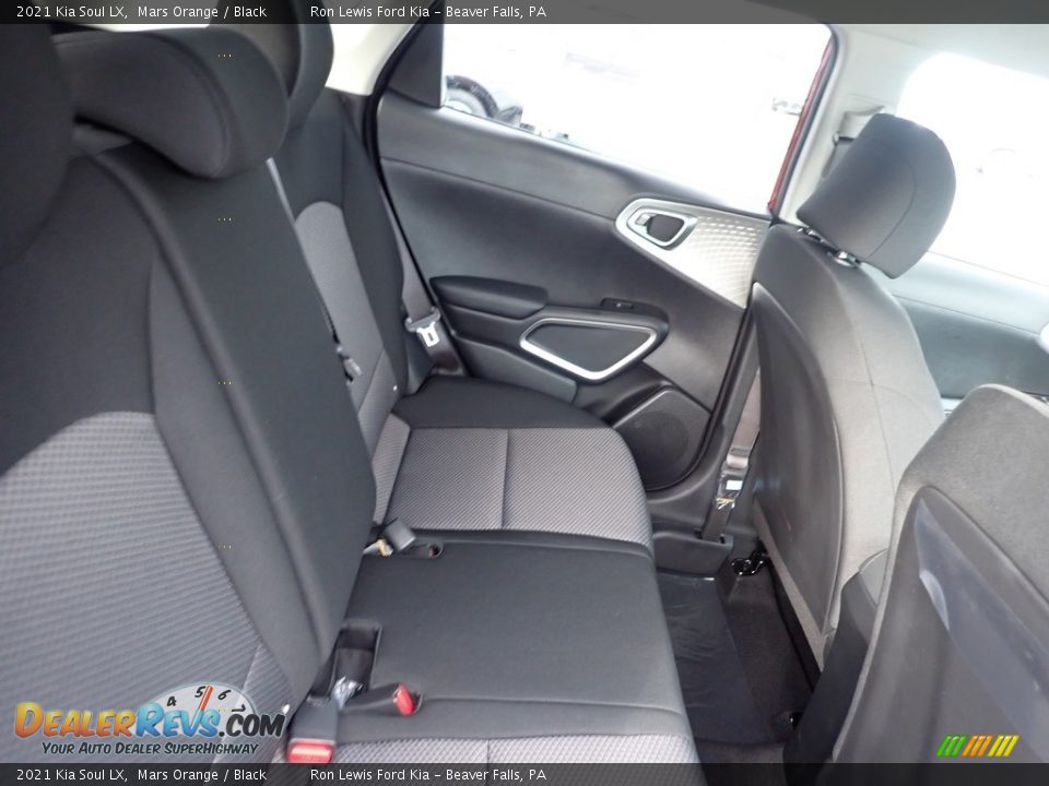 Rear Seat of 2021 Kia Soul LX Photo #9