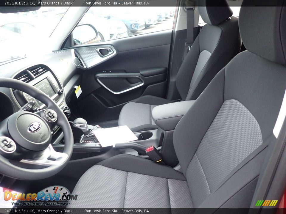 Black Interior - 2021 Kia Soul LX Photo #12