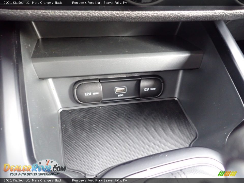 2021 Kia Soul LX Mars Orange / Black Photo #17