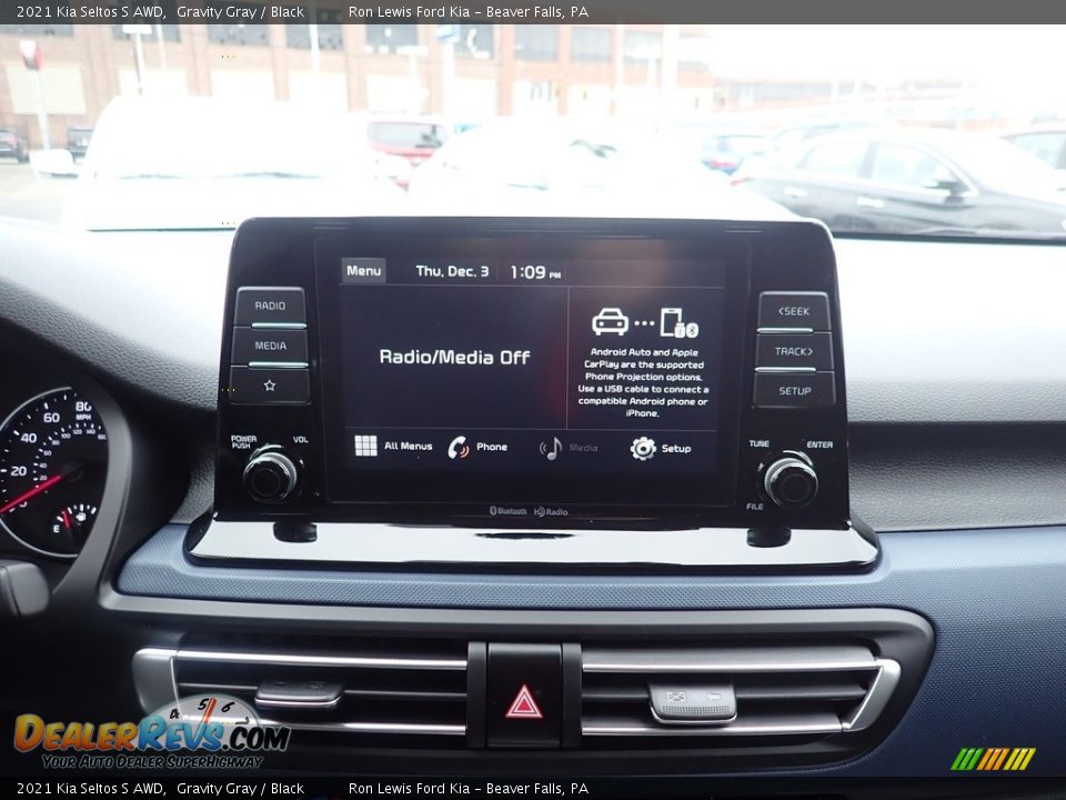 2021 Kia Seltos S AWD Gravity Gray / Black Photo #15