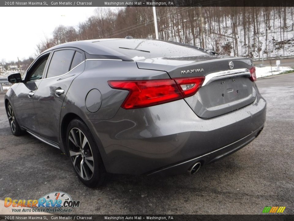 2018 Nissan Maxima SL Gun Metallic / Charcoal Photo #11