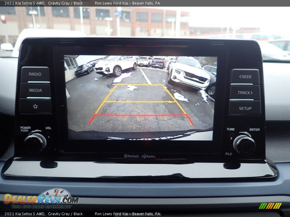 2021 Kia Seltos S AWD Gravity Gray / Black Photo #16
