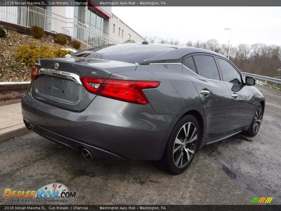 2018 Nissan Maxima SL Gun Metallic / Charcoal Photo #13