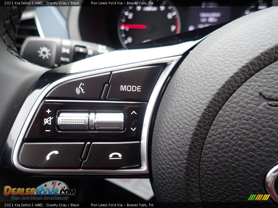 2021 Kia Seltos S AWD Gravity Gray / Black Photo #18