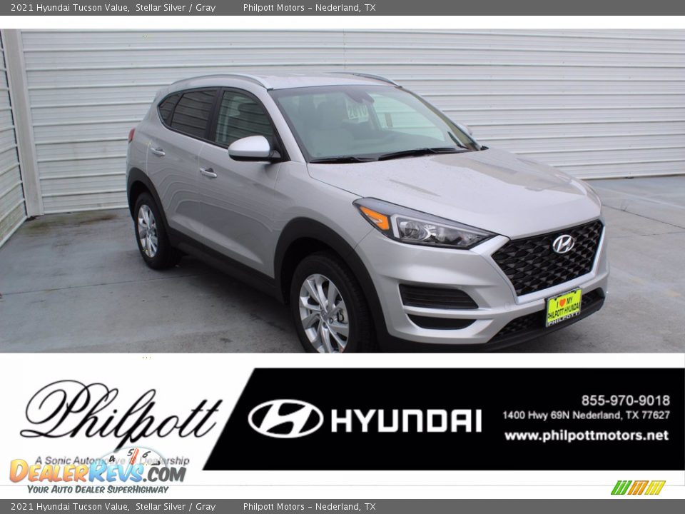 2021 Hyundai Tucson Value Stellar Silver / Gray Photo #1
