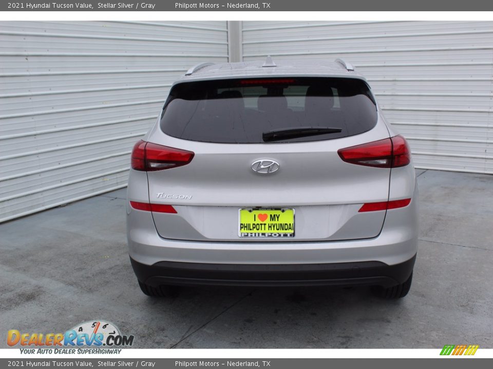 2021 Hyundai Tucson Value Stellar Silver / Gray Photo #7