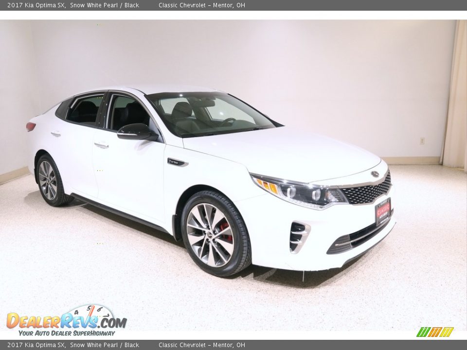 Snow White Pearl 2017 Kia Optima SX Photo #1