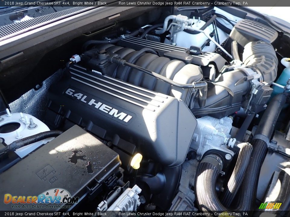 2018 Jeep Grand Cherokee SRT 4x4 6.4 Liter SRT HEMI OHV 16-Valve V8 Engine Photo #2