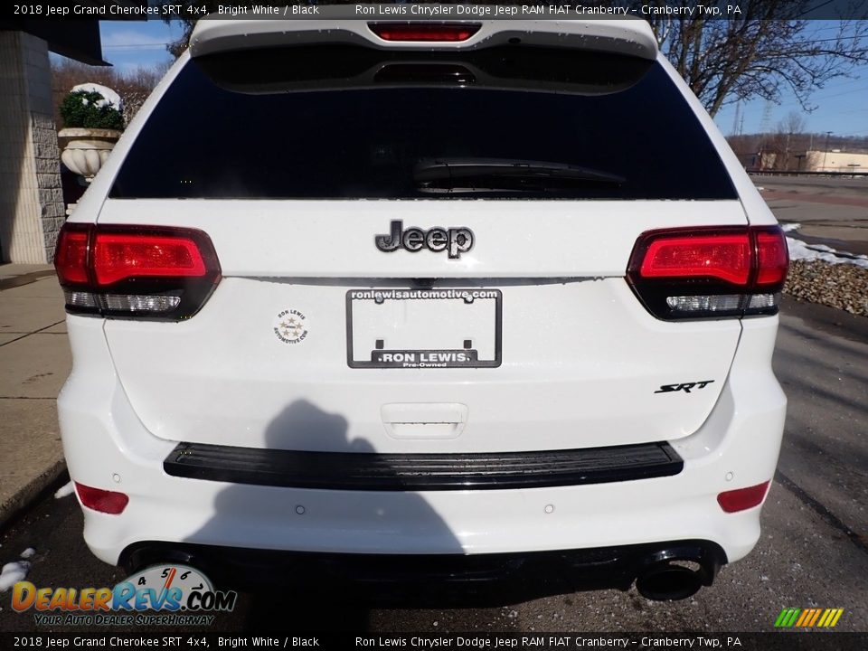 2018 Jeep Grand Cherokee SRT 4x4 Bright White / Black Photo #4