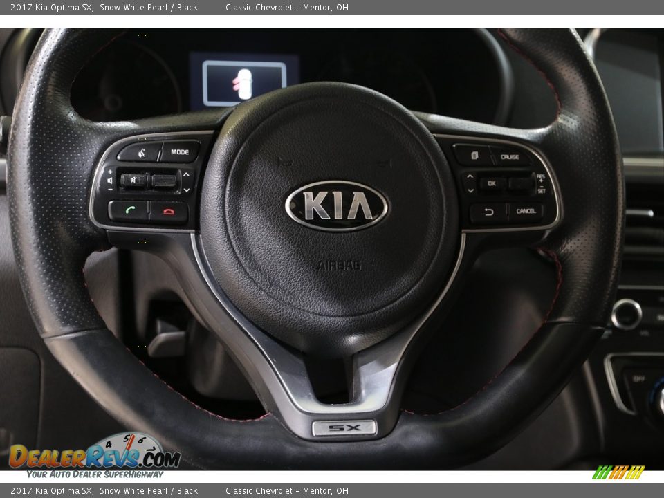 2017 Kia Optima SX Steering Wheel Photo #6