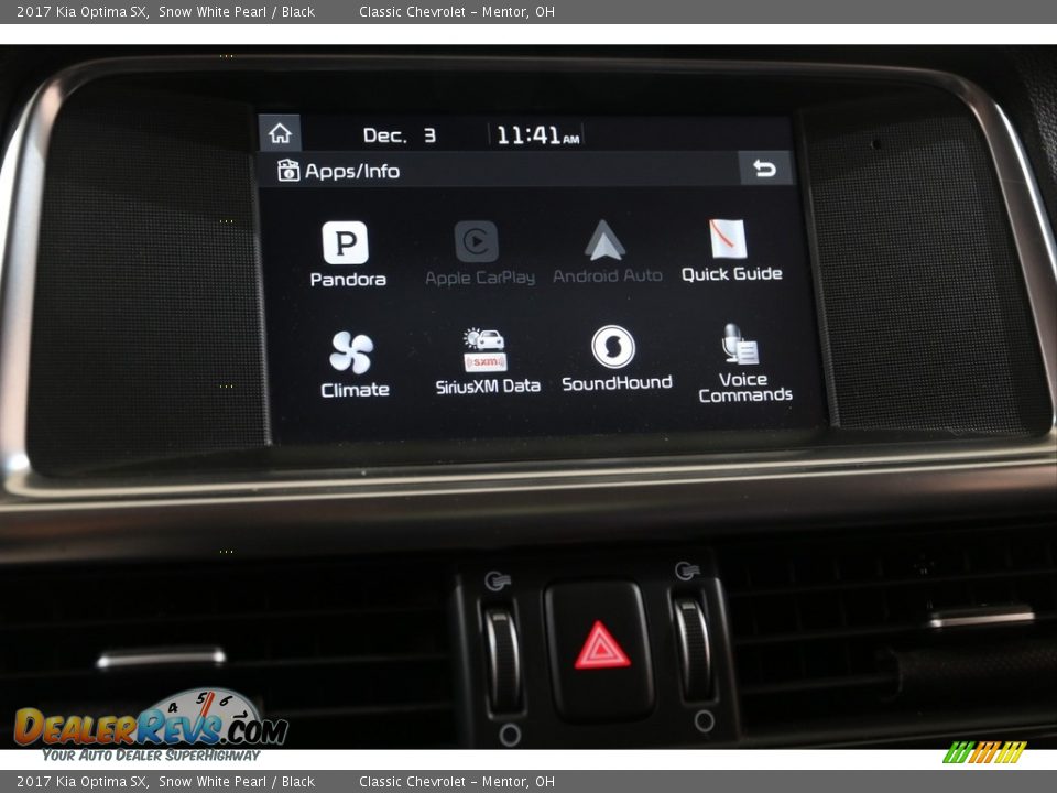 Controls of 2017 Kia Optima SX Photo #11