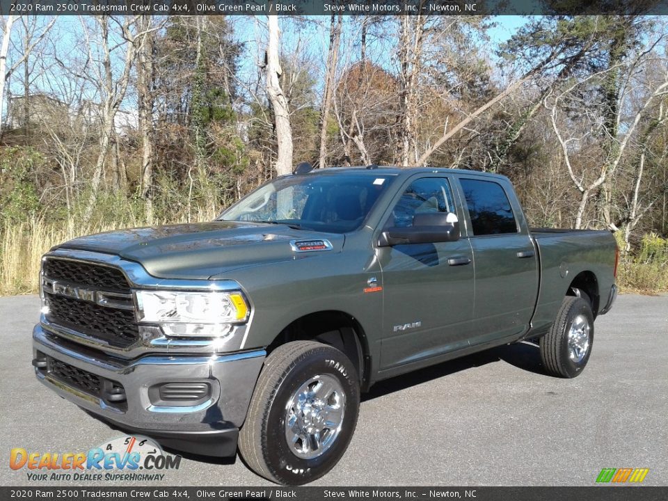 2020 Ram 2500 Tradesman Crew Cab 4x4 Olive Green Pearl / Black Photo #2