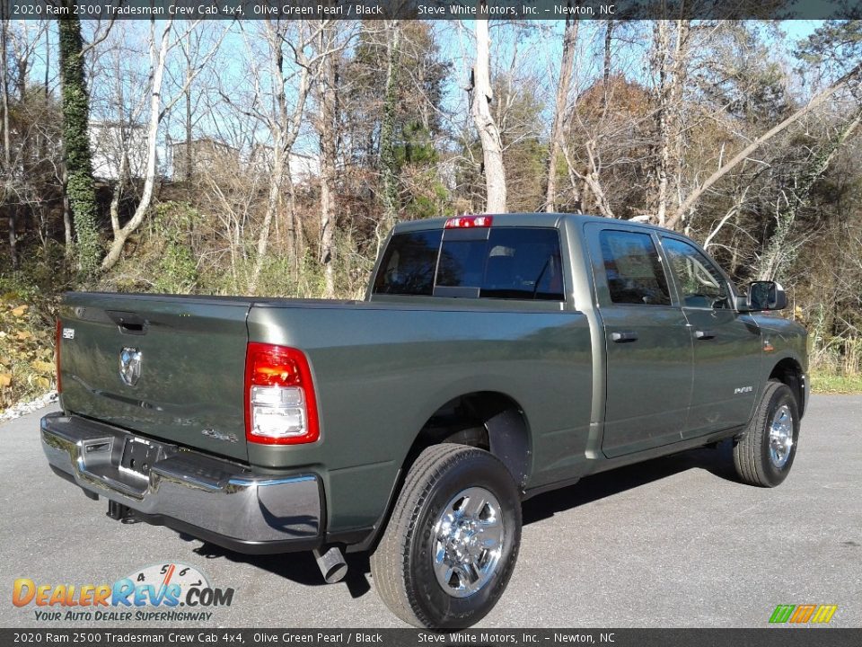2020 Ram 2500 Tradesman Crew Cab 4x4 Olive Green Pearl / Black Photo #6
