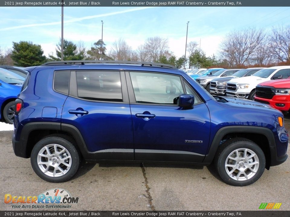 Jetset Blue 2021 Jeep Renegade Latitude 4x4 Photo #4