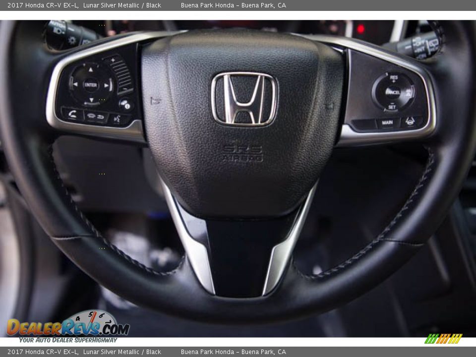 2017 Honda CR-V EX-L Lunar Silver Metallic / Black Photo #11