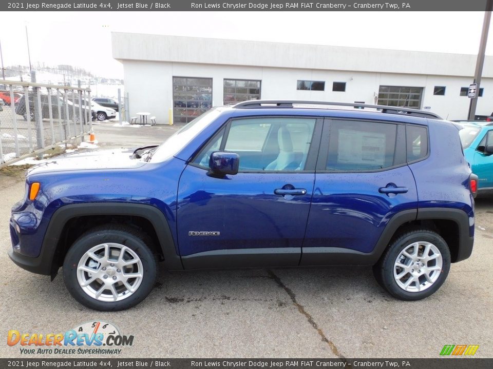 Jetset Blue 2021 Jeep Renegade Latitude 4x4 Photo #9