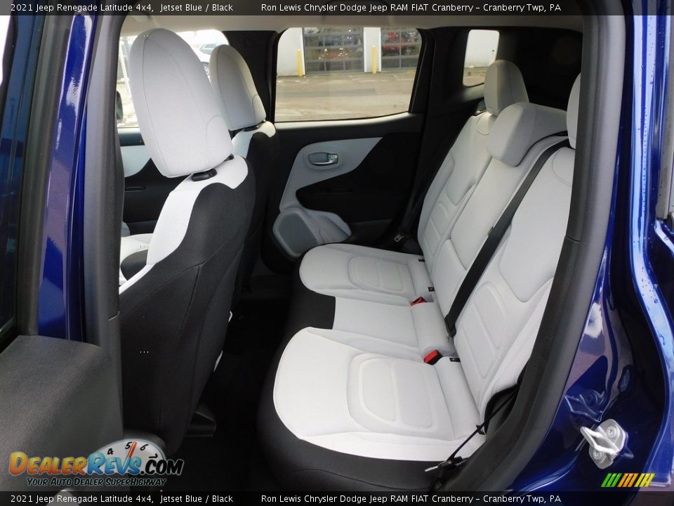 Rear Seat of 2021 Jeep Renegade Latitude 4x4 Photo #12