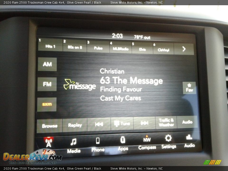 2020 Ram 2500 Tradesman Crew Cab 4x4 Olive Green Pearl / Black Photo #22