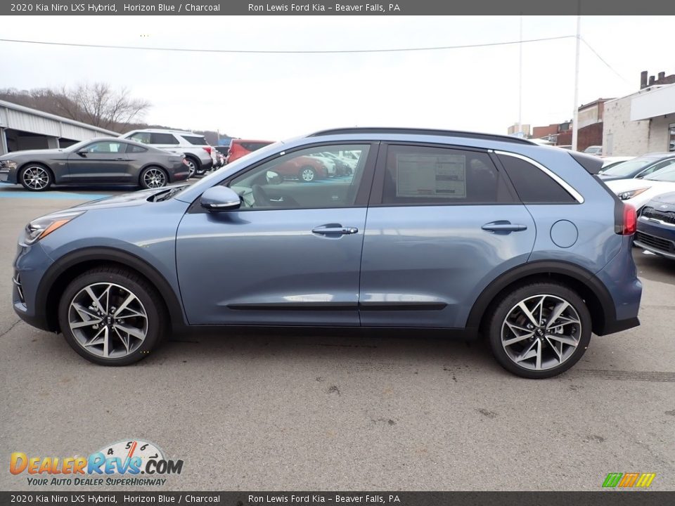 Horizon Blue 2020 Kia Niro LXS Hybrid Photo #6