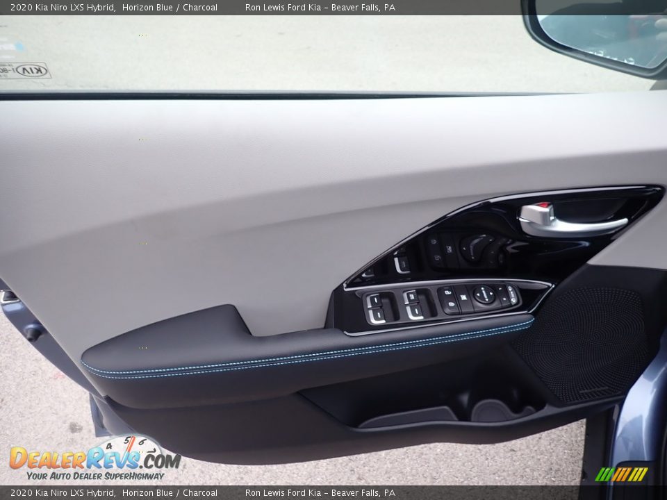 2020 Kia Niro LXS Hybrid Horizon Blue / Charcoal Photo #15