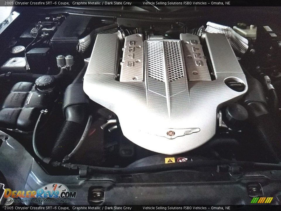 2005 Chrysler Crossfire SRT-6 Coupe Graphite Metallic / Dark Slate Grey Photo #5