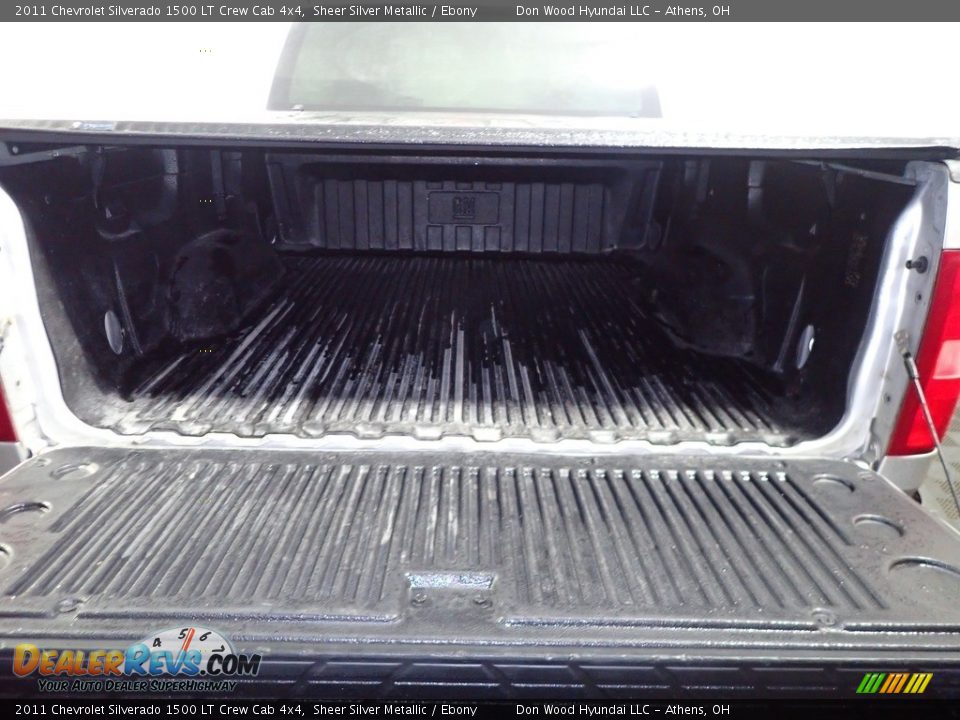 2011 Chevrolet Silverado 1500 LT Crew Cab 4x4 Sheer Silver Metallic / Ebony Photo #12