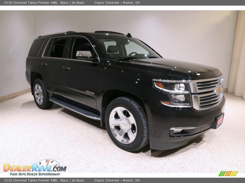 2018 Chevrolet Tahoe Premier 4WD Black / Jet Black Photo #1