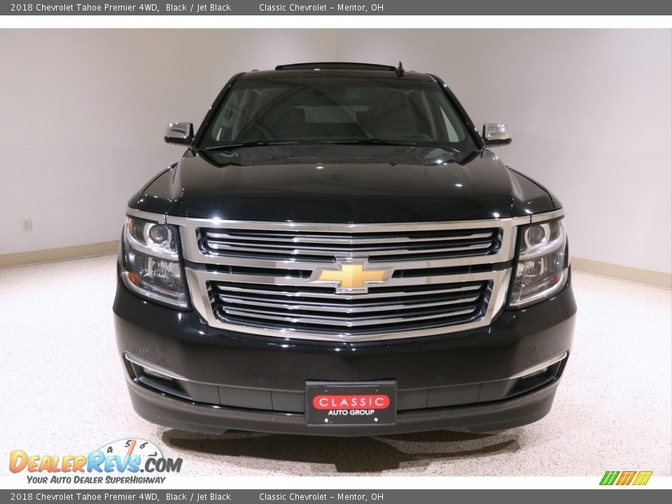 2018 Chevrolet Tahoe Premier 4WD Black / Jet Black Photo #2