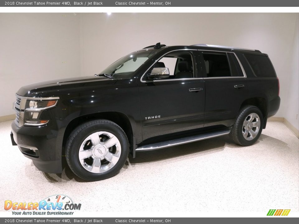 2018 Chevrolet Tahoe Premier 4WD Black / Jet Black Photo #3