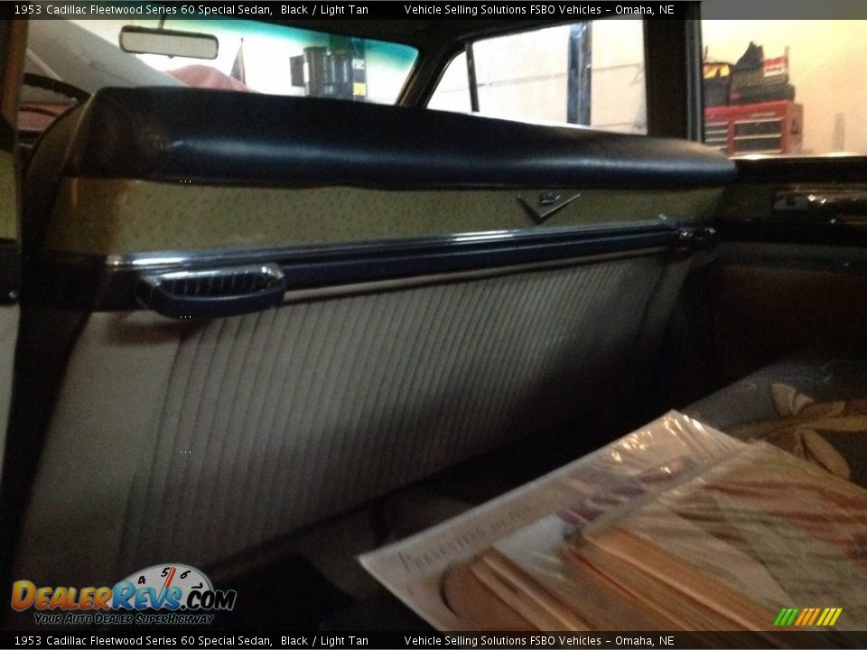 Rear Seat of 1953 Cadillac Fleetwood Series 60 Special Sedan Photo #11