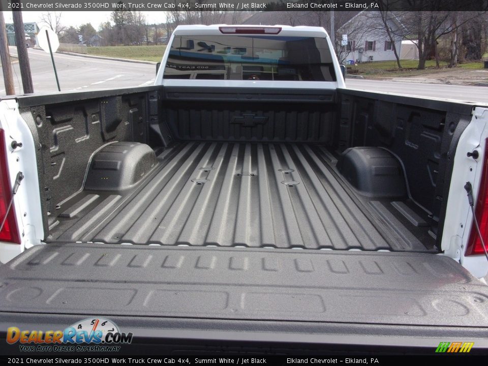 2021 Chevrolet Silverado 3500HD Work Truck Crew Cab 4x4 Summit White / Jet Black Photo #9