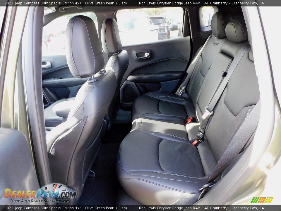 Rear Seat of 2021 Jeep Compass 80th Special Edition 4x4 Photo #12