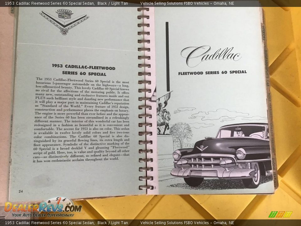 Books/Manuals of 1953 Cadillac Fleetwood Series 60 Special Sedan Photo #34