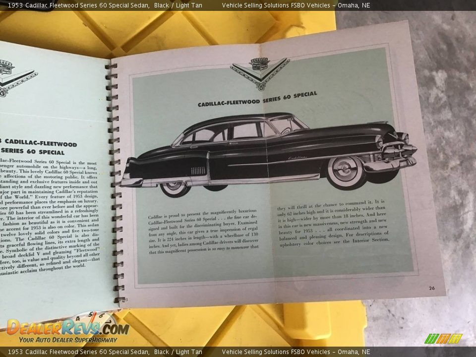 Books/Manuals of 1953 Cadillac Fleetwood Series 60 Special Sedan Photo #35