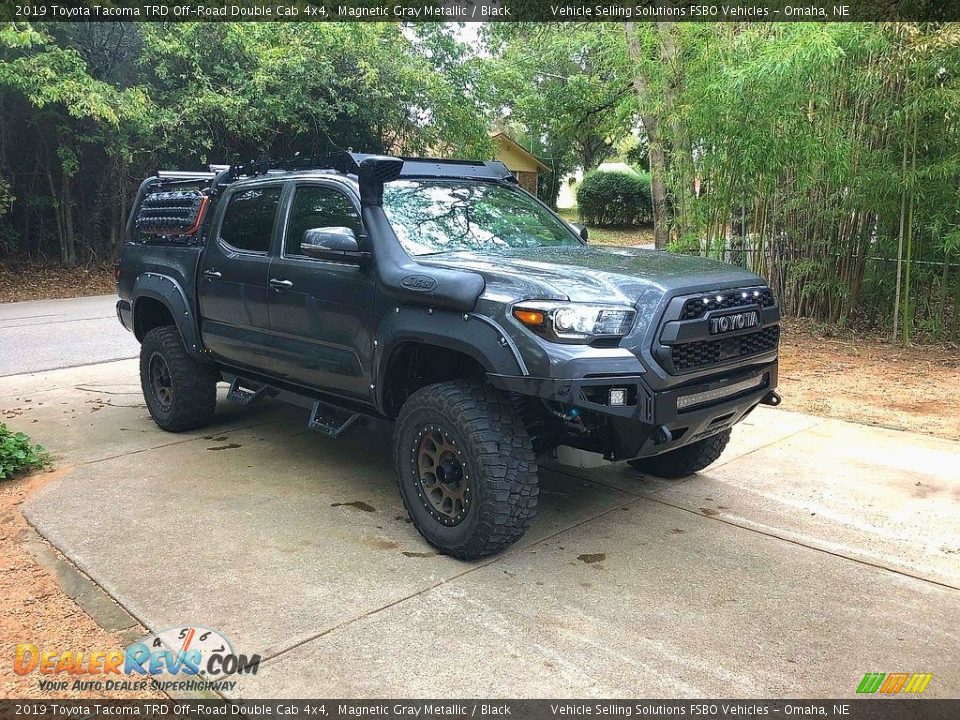 2019 Toyota Tacoma TRD Off-Road Double Cab 4x4 Magnetic Gray Metallic / Black Photo #1