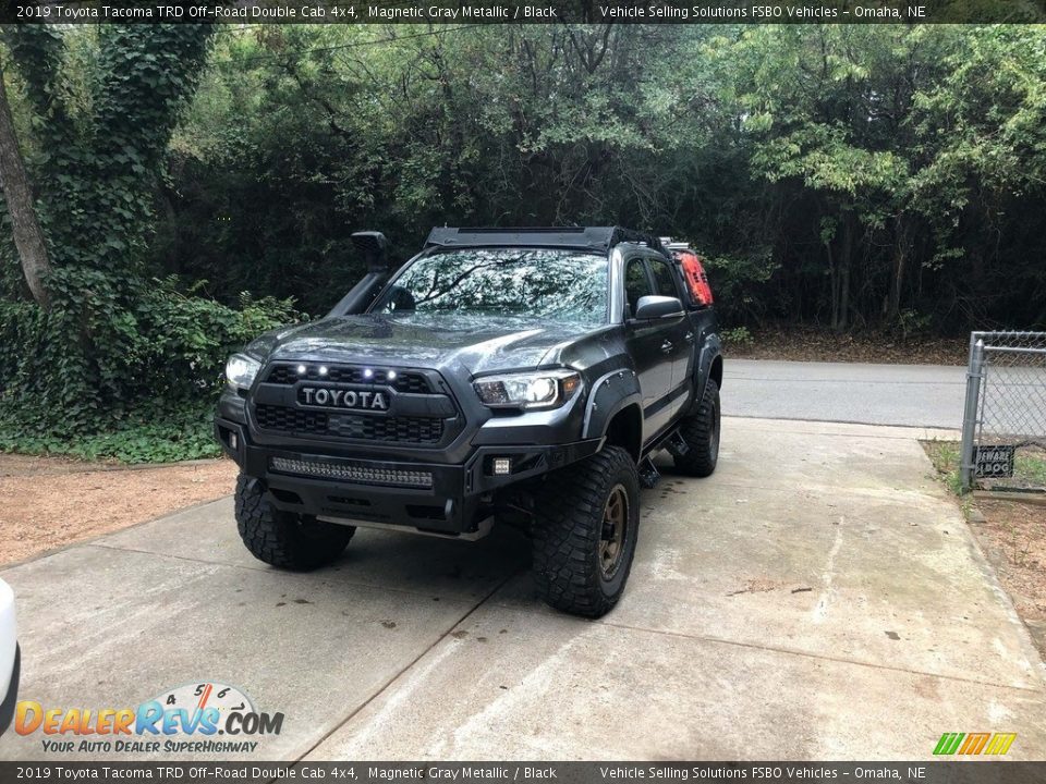 2019 Toyota Tacoma TRD Off-Road Double Cab 4x4 Magnetic Gray Metallic / Black Photo #2