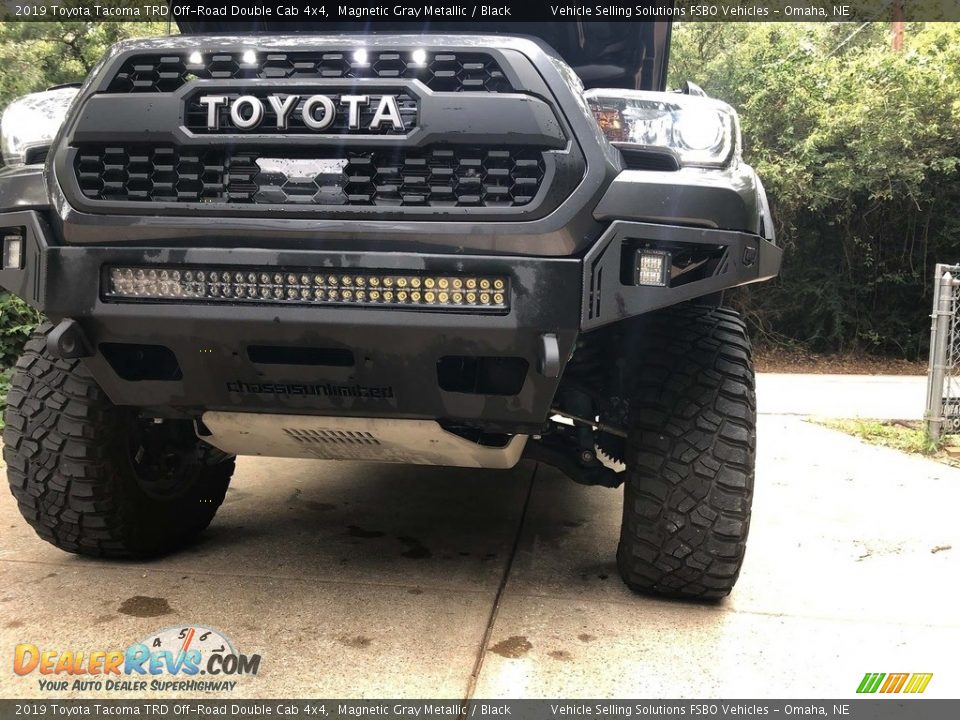 2019 Toyota Tacoma TRD Off-Road Double Cab 4x4 Magnetic Gray Metallic / Black Photo #3